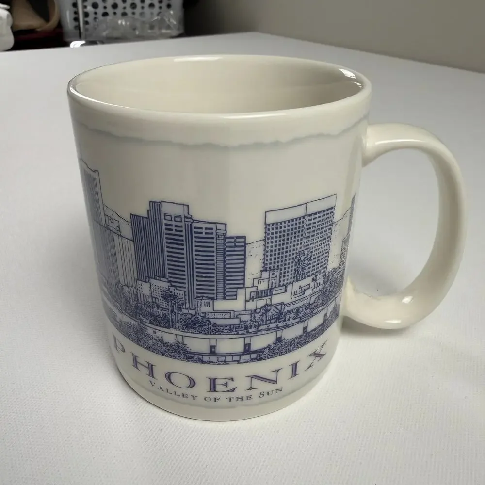 Starbucks City of Phoenix Architecture Series 18oz Coffee Mug 2007 Edition